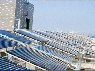 合肥清華商務(wù)賓館太陽(yáng)能熱水工程