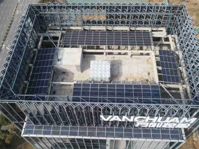 我司承建合肥萬創(chuàng)中心光伏項(xiàng)目順利完成并網(wǎng)驗(yàn)收交付工作